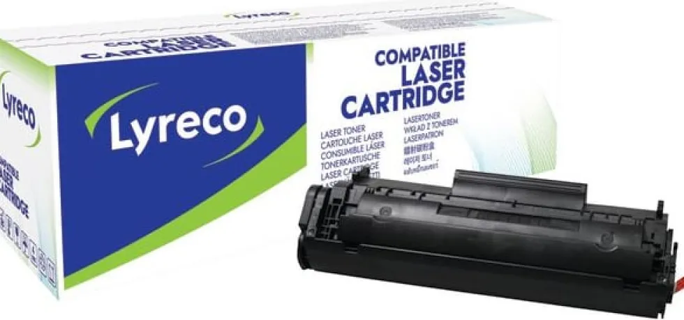 Toner LYRECO HP Q2612A 2K svart