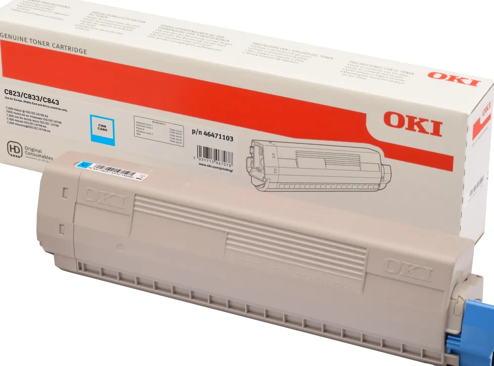 Toner OKI 46471103 Cyan