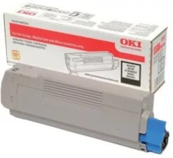 Toner OKI 46490608 Svart