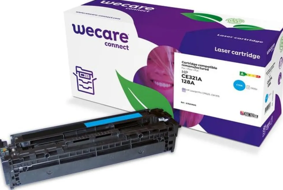 Toner WECARE HP CE321A 1,3K cyan