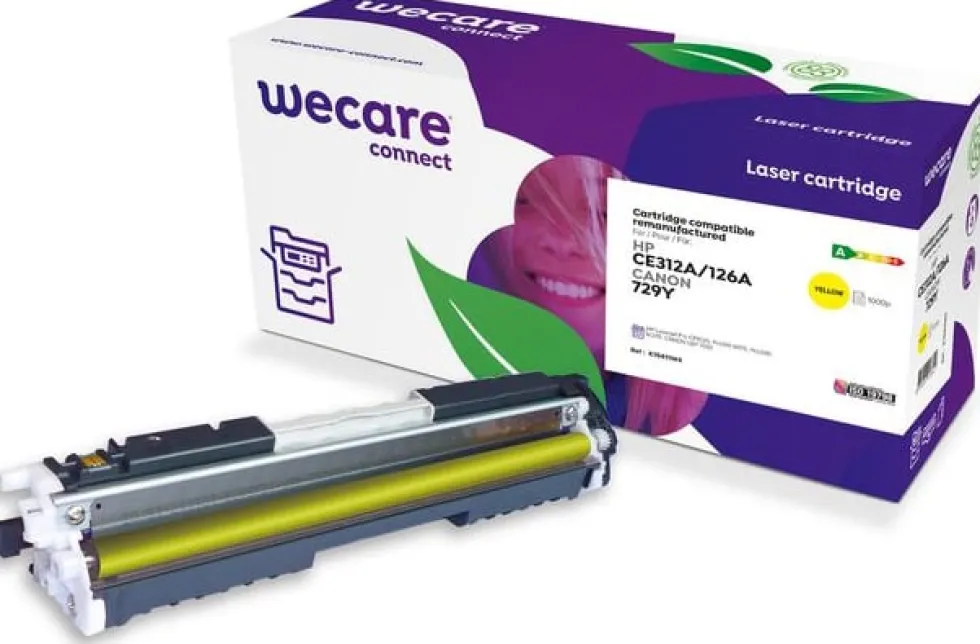Toner WECARE HP CE312A/729Y 1K gul