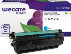 Toner WECARE HP W2121A 212A 4,5K cyan