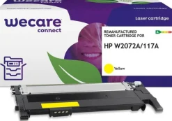 Toner WECARE HP W2072A 117A 1K gul