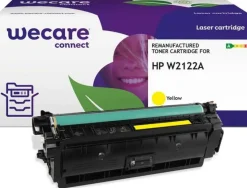 Toner WECARE HP W2122A 212A 4,5K gul