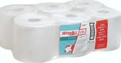 Torkrulle WYPALL® L10, 1-lag, vit 600/rl