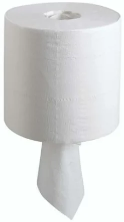 Torkrulle WYPALL® L10, 1-lag, vit 600/rl