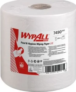Torkrulle WYPALL® L10, 1-lag, vit 600/rl