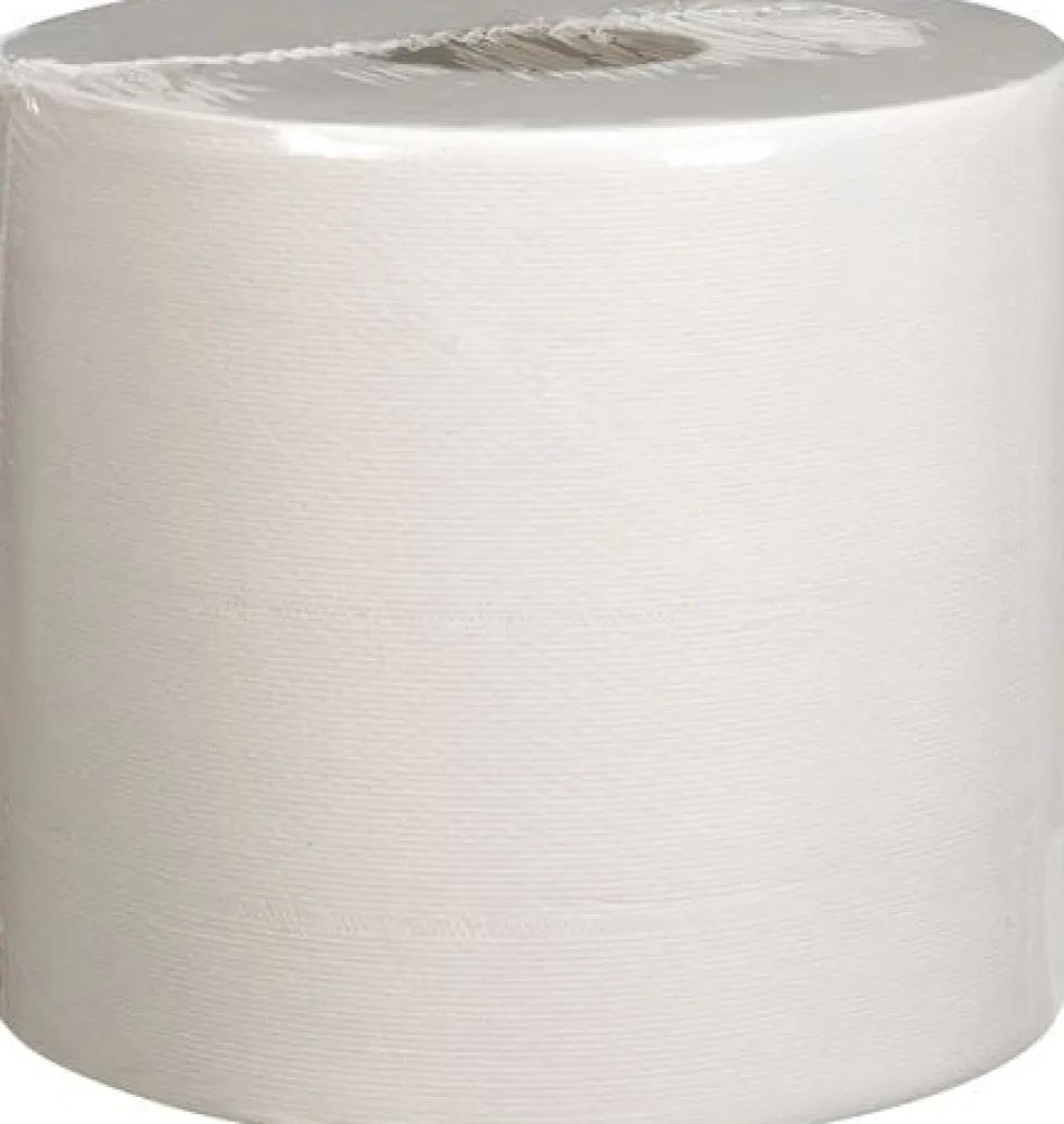 Torkrulle WYPALL® L10, 1-lag, vit 600/rl