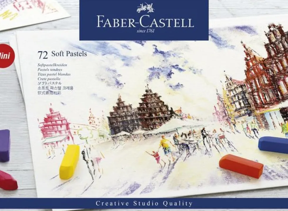 Torrastellkrita Soft FABER CASTELL 72/fp