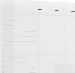 Transparent Mini Whiteboard veckoplan A3