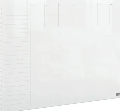 Transparent Mini Whiteboard veckoplan A4