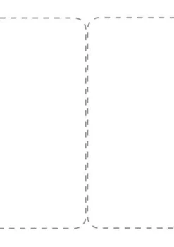 Transportetikett Laser, 105x220mm, (DFDS Fraktpak, DHL) 500/fp