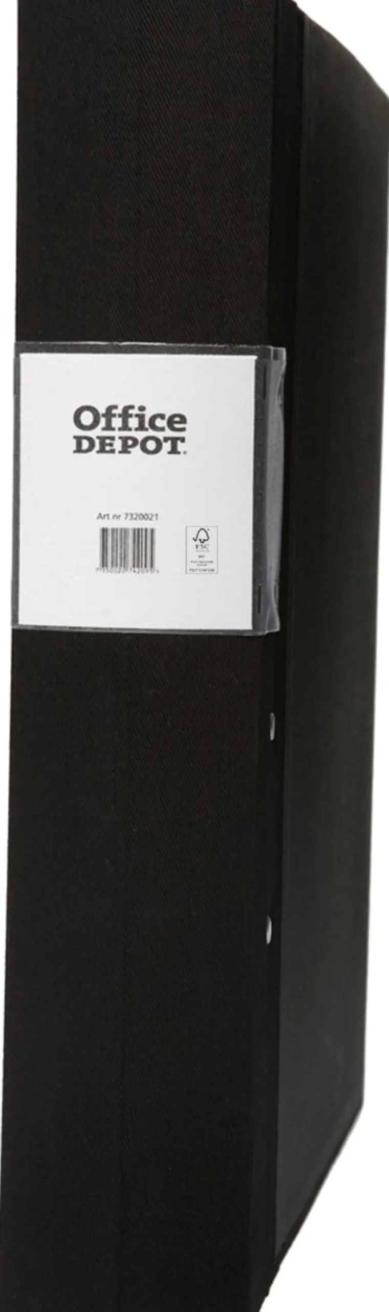 Träryggspärm A4 60mm svart