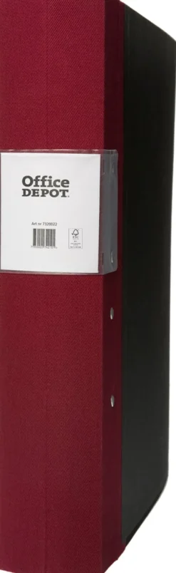 Träryggspärm A4 60mm vinröd