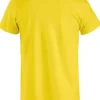 T-shirt CLIQUE 029030 citrongul M