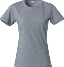 T-shirt CLIQUE 029031 dam gråmel L