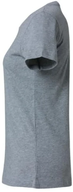 T-shirt CLIQUE 029031 dam gråmel L