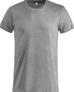 T-shirt CLIQUE 029030 gråmelange S