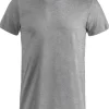 T-shirt CLIQUE 029030 gråmelange 4XL