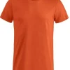 T-shirt CLIQUE 029030 orange M