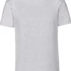 T-shirt FRUIT 195T gråmel XL