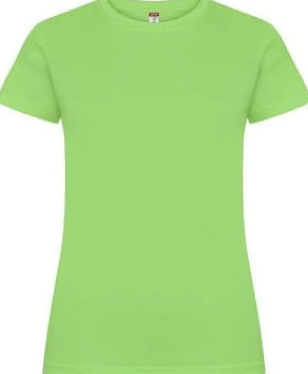 T-shirt funkt CLIQUE 029039 dam grön XS