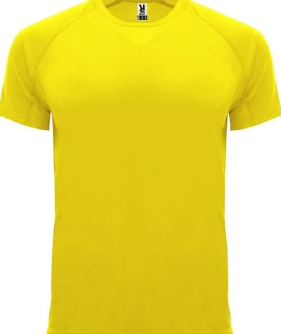 T-shirt funktion bahrain herr gul 2XL