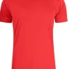 T-shirt funktion CLIQUE 029038 röd S