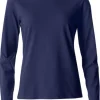 T-shirt LÄ CLIQUE 029034 dam marin L