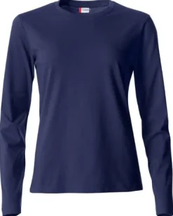 T-shirt LÄ CLIQUE 029034 dam marin XS