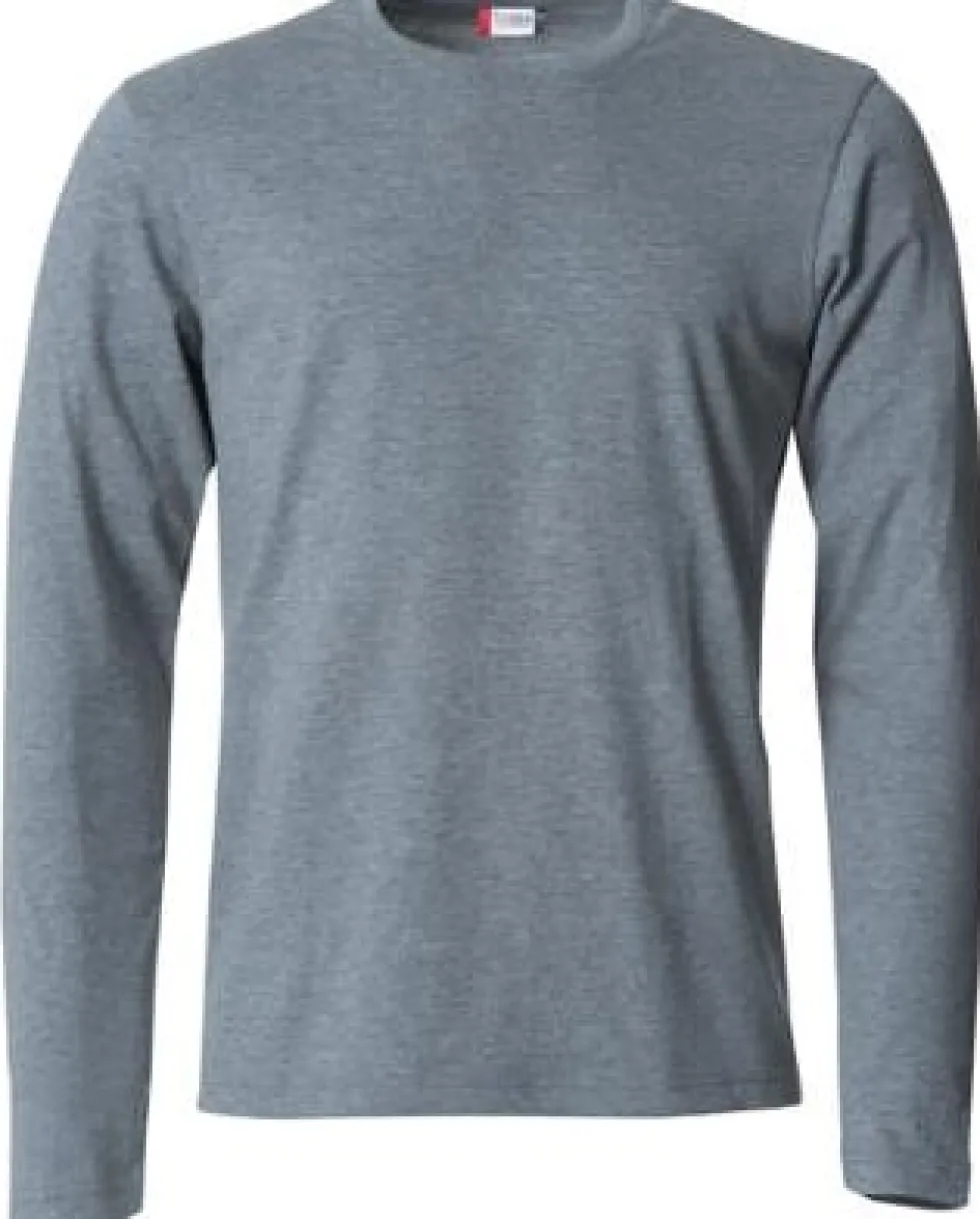 T-shirt LÄ CLIQUE 029033 gråmel XS