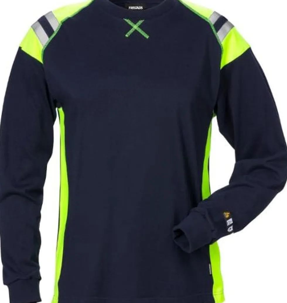 T-shirt l/ä FLAM FRISTAD 7098 dam 3XL