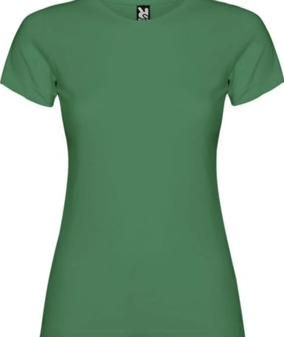 T-shirt PF jamaica dam mossgrön 3XL