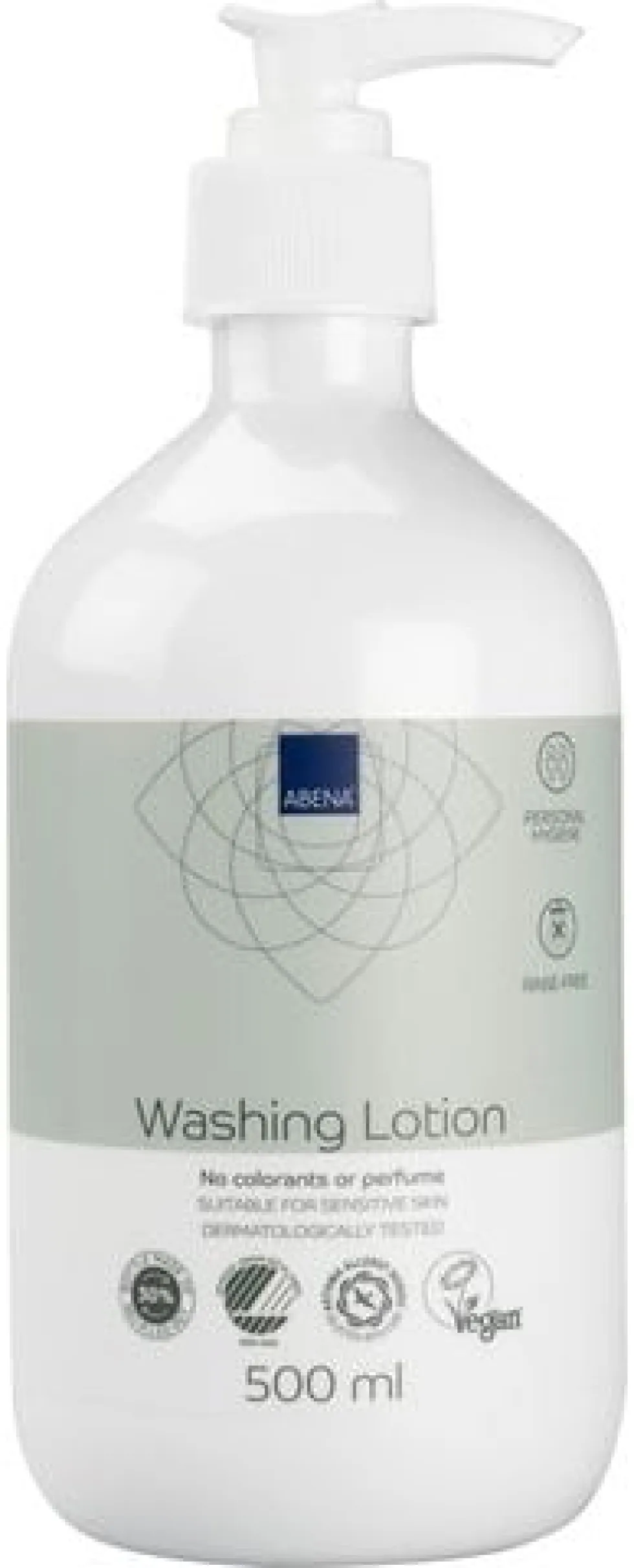 Tvål ABENA Tvättcreme oparfymerad 500ml