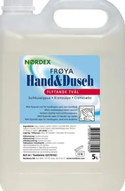 Tvål Fröya Hand & Dusch, 5L