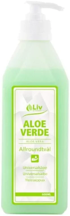 Tvål LIV Aloe Verde parfymerad 600ml