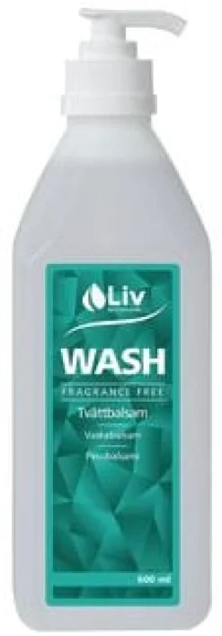 Tvål LIV Tvättbalsam oparfymerad 600ml