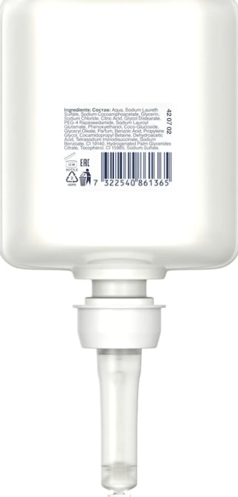 Tvål TORK S2 Sensitive Mini 475ml