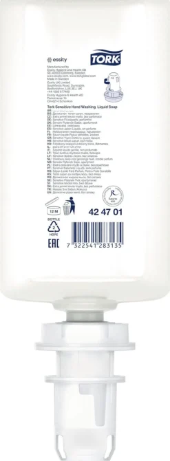 Tvål TORK S4 Sensitive oparfymerad 1L