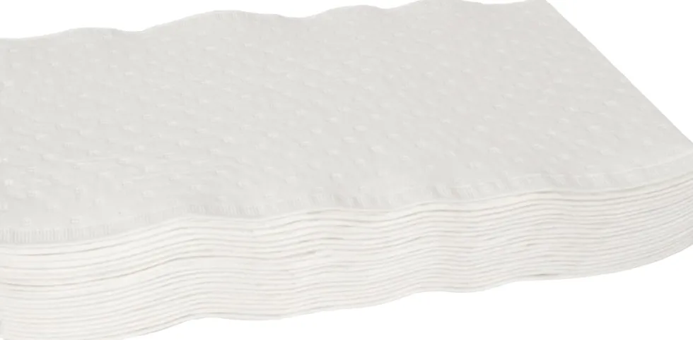 Tvättlapp tissue 6-lag 19x26cm 1000/fp