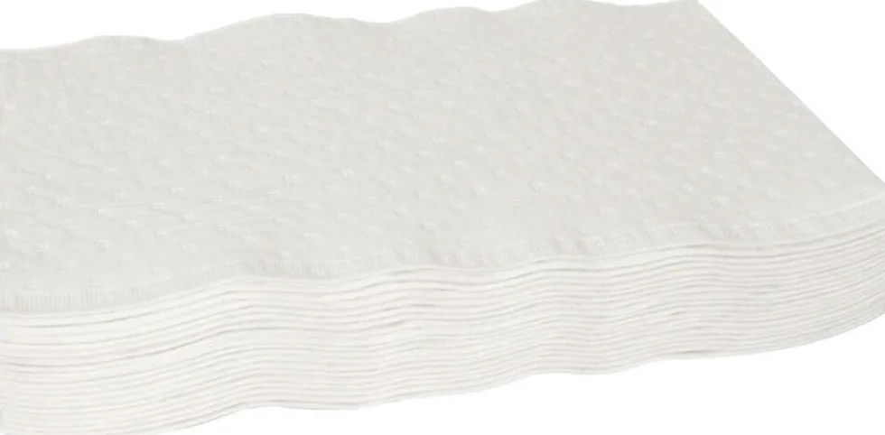Tvättlapp tissue 6-lag 19x26cm 1000/fp