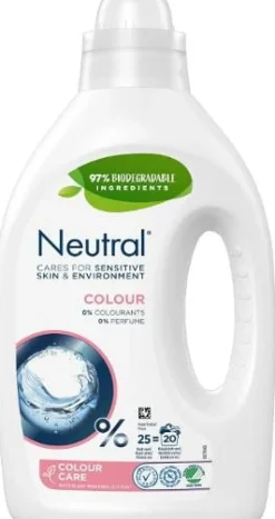 Tvättmedel NEUTRAL Colour flytande 1,25L
