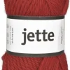 Ullgarn Jette 50g röd