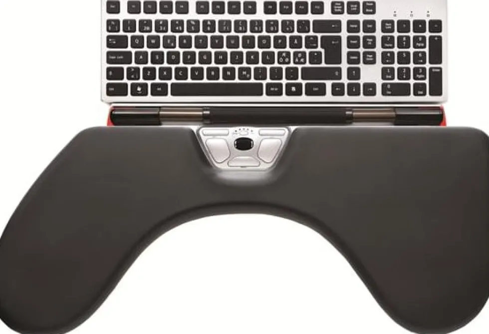 Underarmsstöd Rollermouse Red, PVC