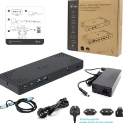Univ dual dock 2xDP 2xHDMI 4xUSB-A 2xUSB-C GLAN 100W PD