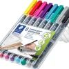 Universalpenna LUMOCOLOR F P sort.f 8/fp