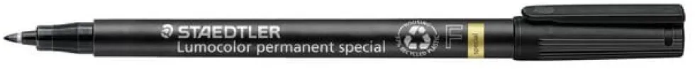 Universalpenna LUMOCOLOR F P spec svart