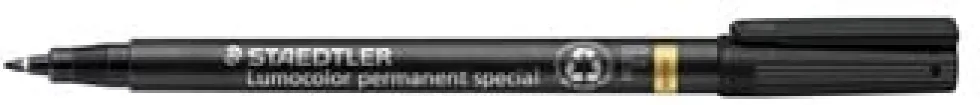 Universalpenna LUMOCOLOR F P spec svart