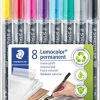 Universalpenna LUMOCOLOR M P sort.f 8/fp