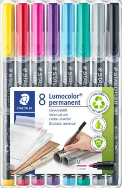 Universalpenna LUMOCOLOR M P sort.f 8/fp